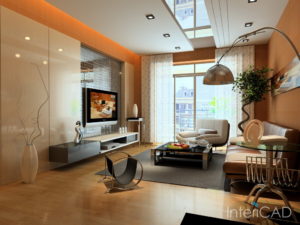 decor-sufitu-podwieszanego-w-programie-do-projektowania-wnętrz-InteriCAD