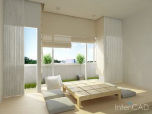 drewniany-stół-ogrodowy-model-3D-program-do-projektowania-wnętrz-InteriCAD
