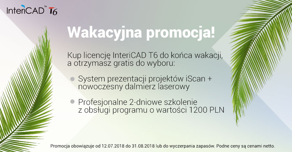 Wakacyjna promocja InteriCAD