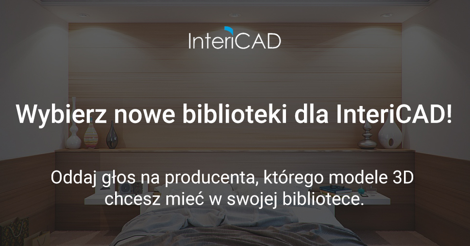 Wybierz nowe biblioteki dla InteriCAD