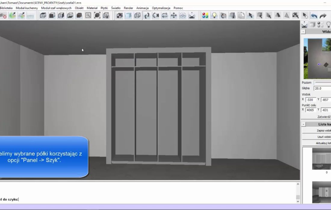 Jak zaprojektować szafę? (Akademia InteriCAD) Jak zaprojektować szafę? (Akademia InteriCAD)